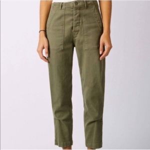 Imogene + Willie Small Size Olive Palmore Military Pants